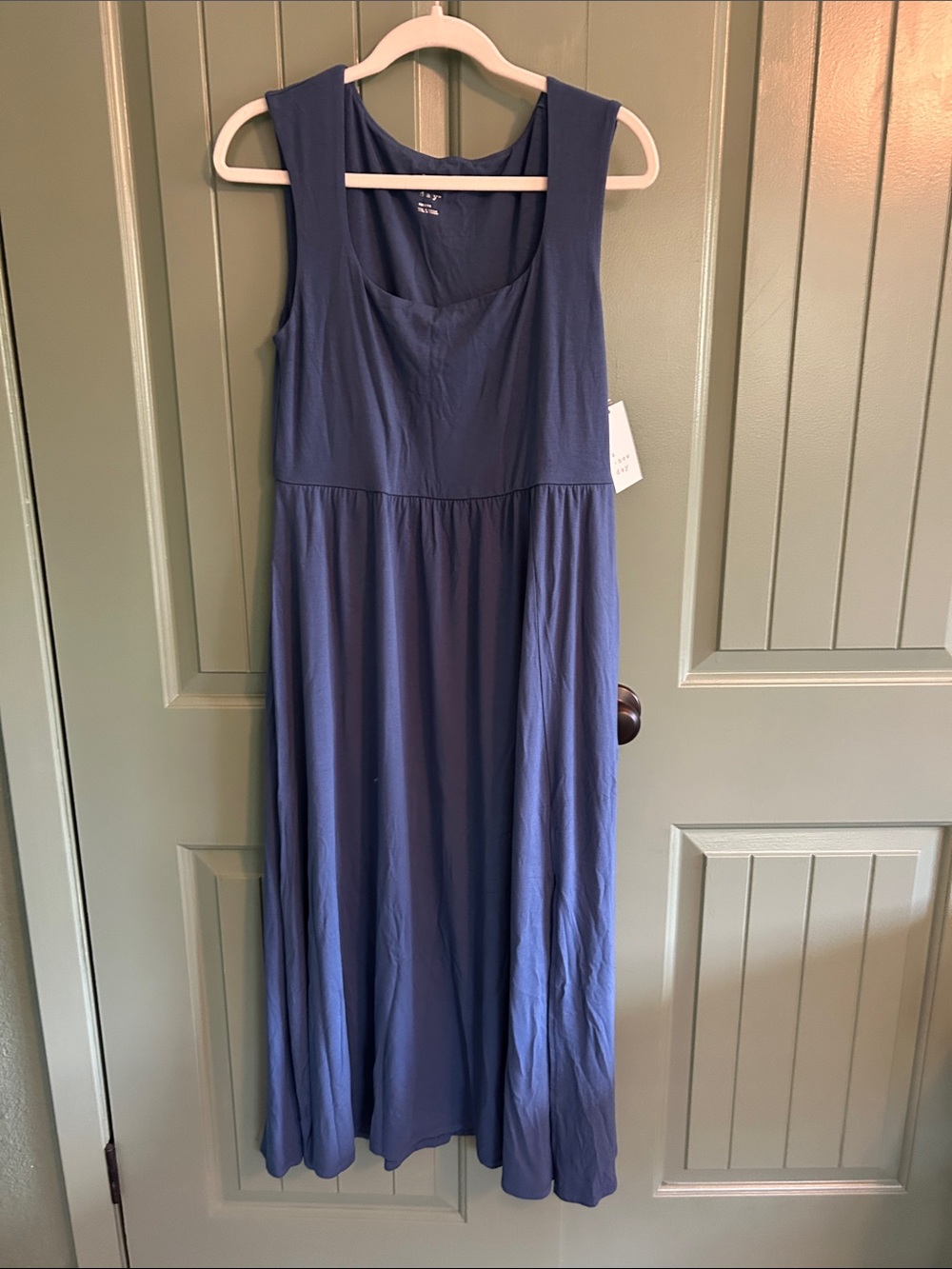 Blue long dress